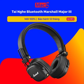 Tai Nghe Marshall Major III (3) Bluetooth màu Trắng, Đen, Nâu ( New )