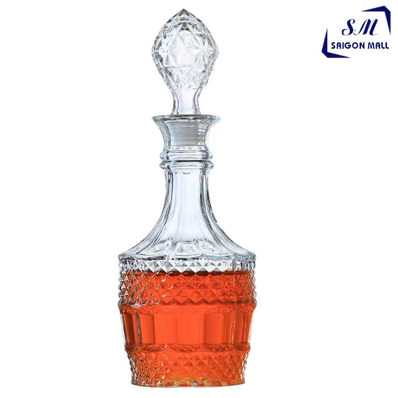 BR03-Bình Đựng Ngâm Sâm Thuỷ Tinh 750ml
