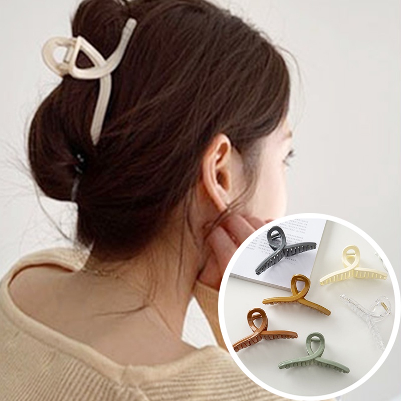 Kẹp Tóc Hình Cá Mập Thiết Kế Đơn Giản Thời Trang Hàn Quốc Cho Nữ