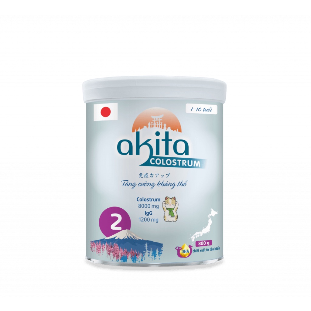 Sữa Akita Colostrum 2 800g