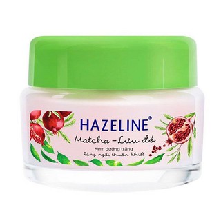 Kem dưỡng trắng da Hazeline lựu đỏ và matcha hộp 45g