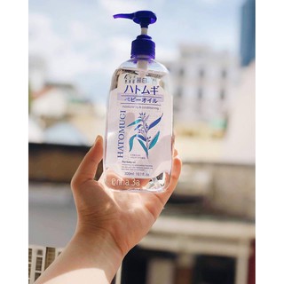 Dầu dưỡng ẩm cho bé Hatomugi The Baby Oil