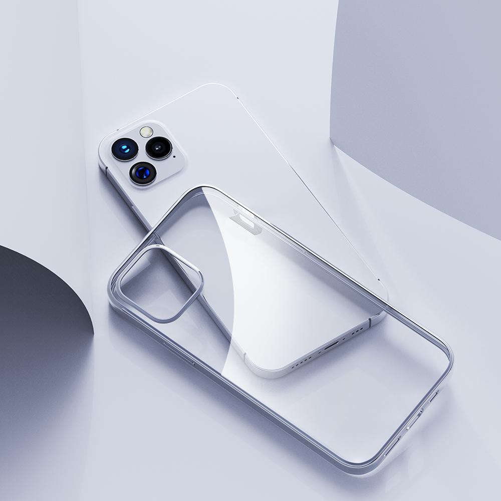 Ốp lưng dẻo viền màu iPhone 12 6.1/ 12 Pro 6.1 TPU electroplating protection hiệu Rock chính Hãng