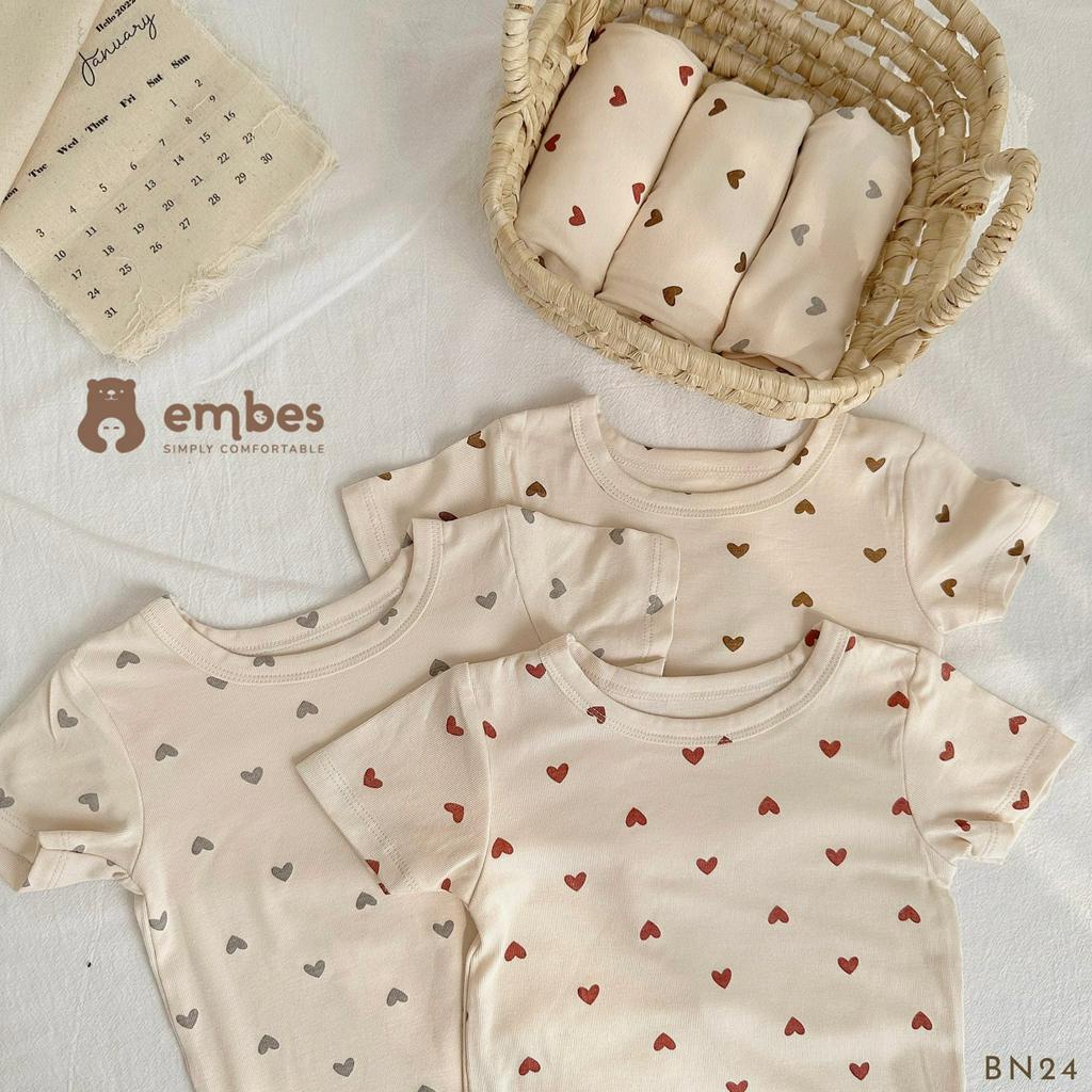 Bộ quần áo cộc tay cho bé gái , bộ hè cho bé Thanh Hằng Baby 8kg đến 19kg
