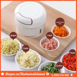Dụng Cụ Xay Tỏi Ớt Cầm Tay Đa Năng Mẫu Mới
