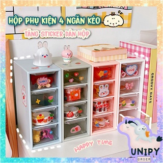 [Tặng Sticker] Hộp Đựng Phụ Kiện Ngăn Kéo Để Bàn