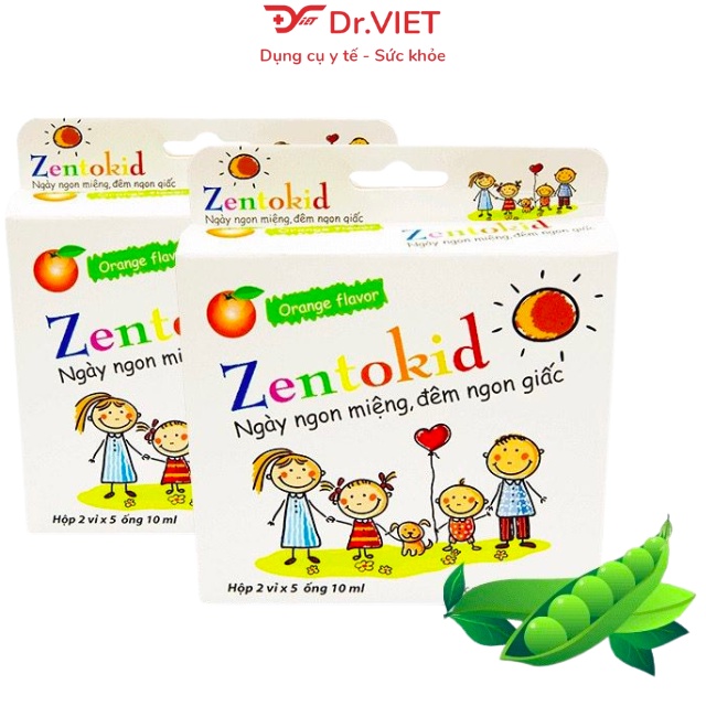 Siro Zentokid thương hiệu Zentokid Chính hãng - Giúp bé ăn ngon, ngủ ngon, tiêu hóa tốt