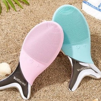 Máy Rửa Mặt Hình Cá Wellderma Cleansing Fish Hàn Quốc