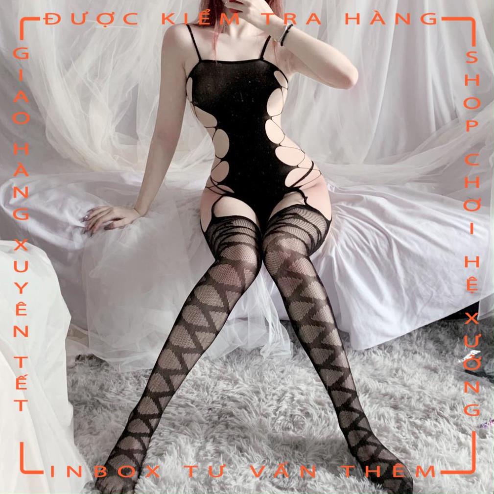 Đồ ngủ Sexy Cosplay bó sát thun co giãn hở eo dây đan  - hot tiktok | BigBuy360 - bigbuy360.vn