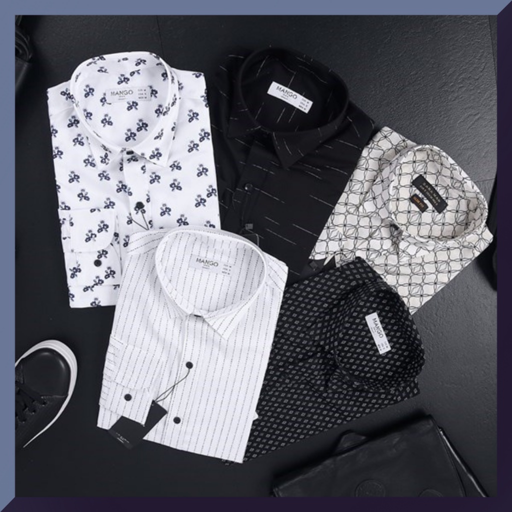 Sơ mi tay dài bông