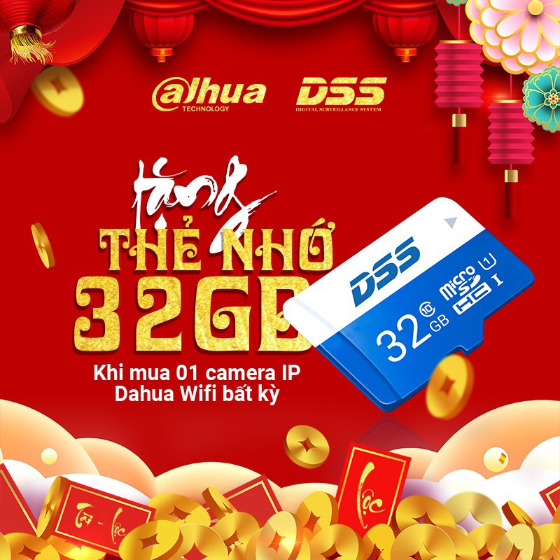 Nơi❇Thẻ nhớ DSS 32GB tốc độ 95MB/s Micro sd -Chính hãng bảo hành 5 năm | BigBuy360 - bigbuy360.vn