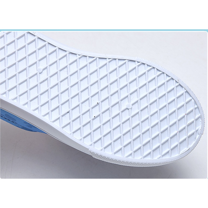 Ellen Giày Vải Canvas Đi Trong Nhà Chống Trượt Chân Tiện Dụng Cho Bé