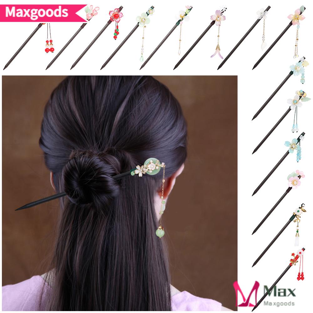 Trâm Cài Tóc Hình Hoa Phong Cách Retro Thời Trang Cho Nữ