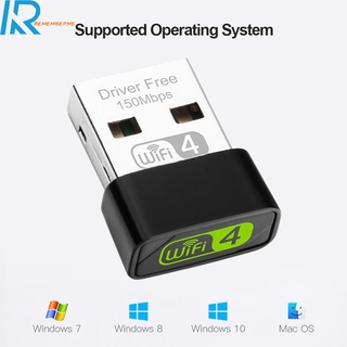Usb Wifi Mini Không Dây Rememberme. Wd-1513E Dành Cho Windows 10 8 7