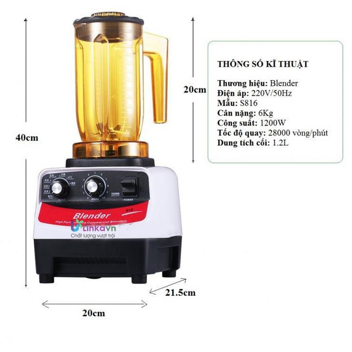 Máy đảo trà E-Blender ST-816 2 cối - Đồ dùng pha chế - Thiết bị máy móc pha chế