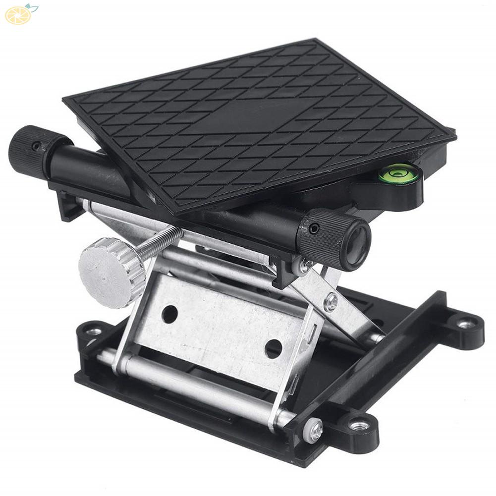 Bàn nhôm nâng 3.6 inch x 3.6 inch 90x90mm màu đen có thể điều chỉnh