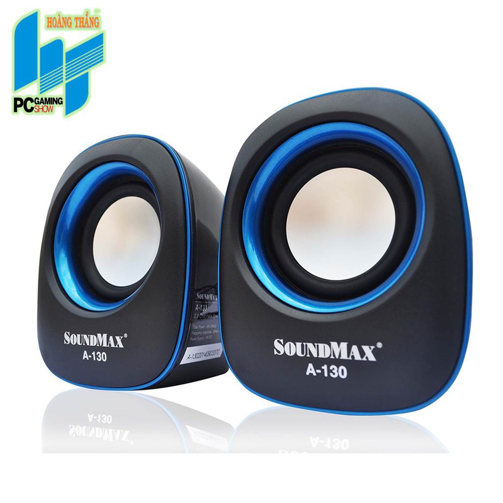 Loa Soundmax A130 (2.0) (đỏ/xanh)