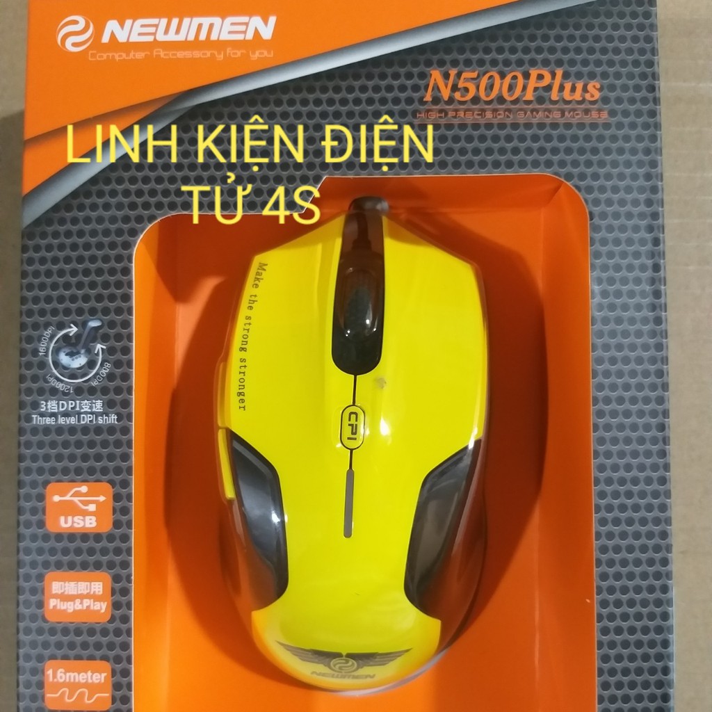 Chuột máy tính có dây NEWMEN N500 - Gaming Mouse