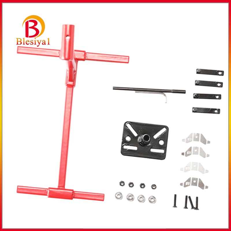 [BLESIYA1] Stainless Steel Engine Flip Rotary Repair Bracket Stand RC Accessories