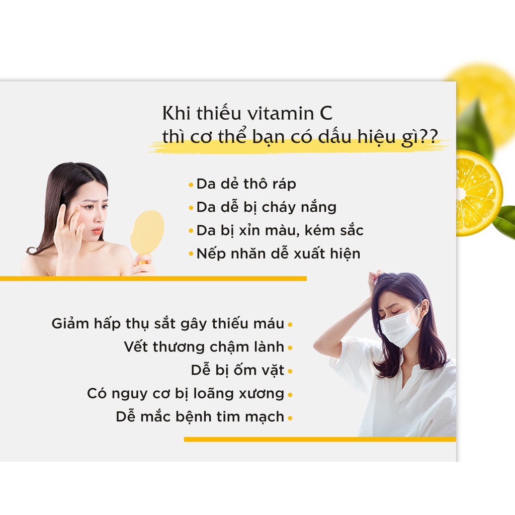 Vitamin C DHC Nhật Bản, Giúp Tăng Sức Đề Kháng, Sản Xuất Collagen, Làm Sáng Da,Ngăn Ngừa Mụn