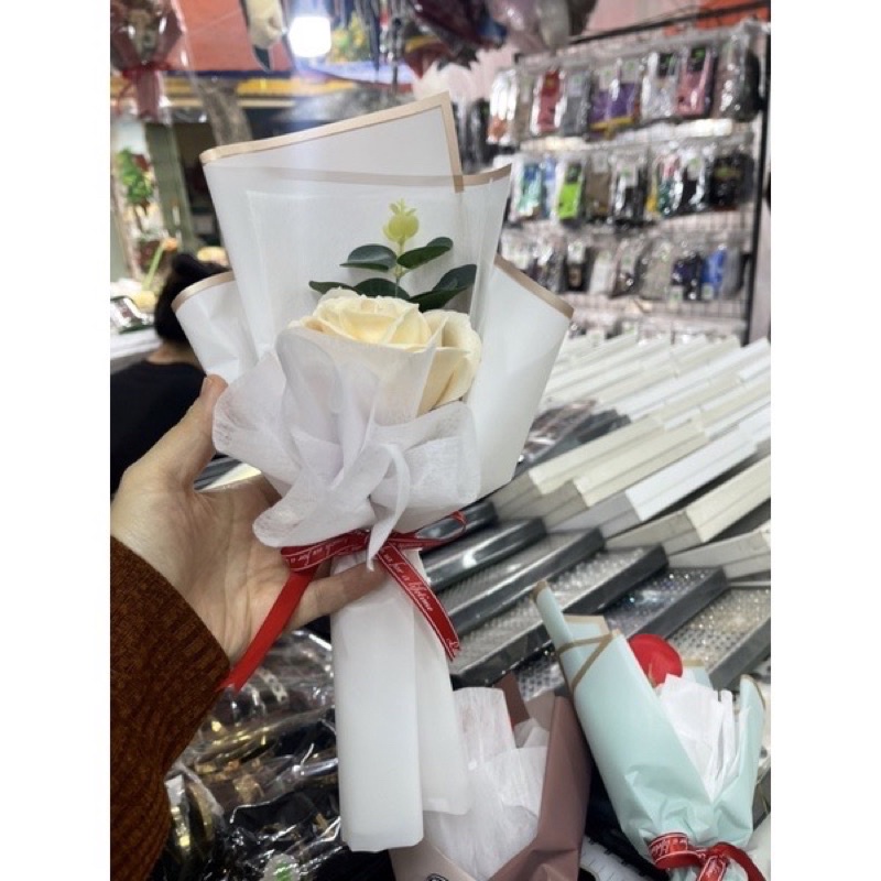 HOA SÁP 1 BÔNG BÓ CỰC XINH