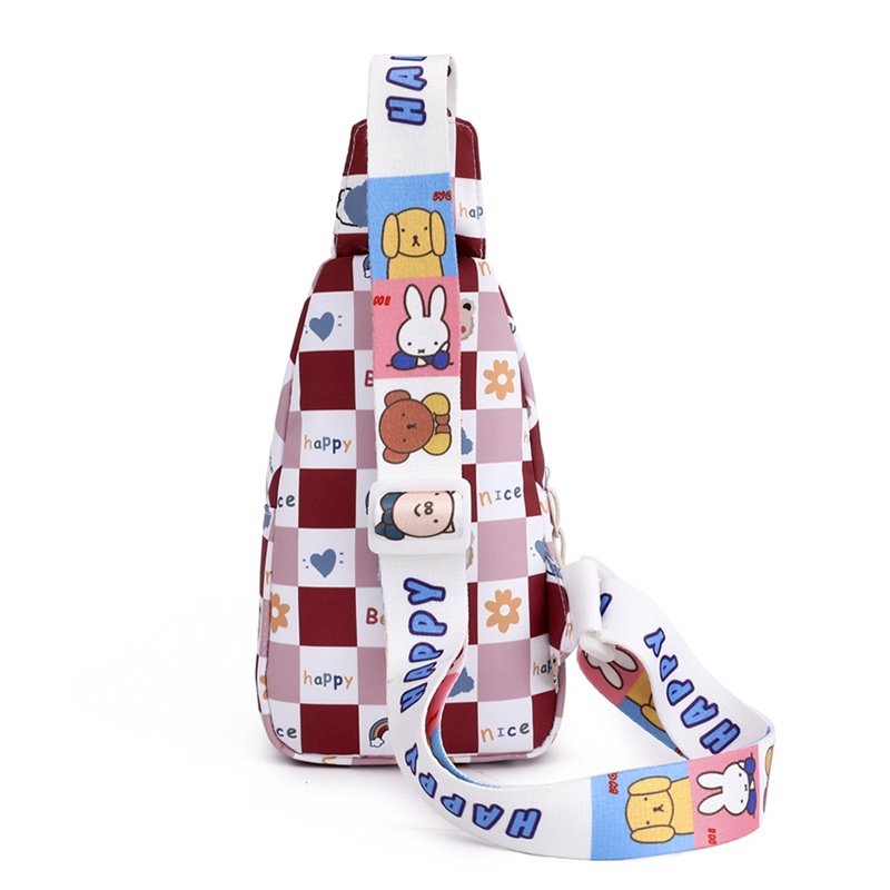 Túi Đeo Chéo Hình Thỏ Hoạt Hình Dễ Thương Cho Nữ