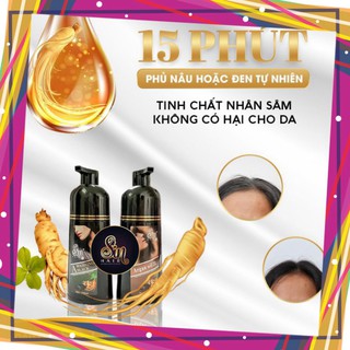 Dầu gội phủ bạc sin hair - dầu gội phủ bạc nhân sâm từ nhật bản