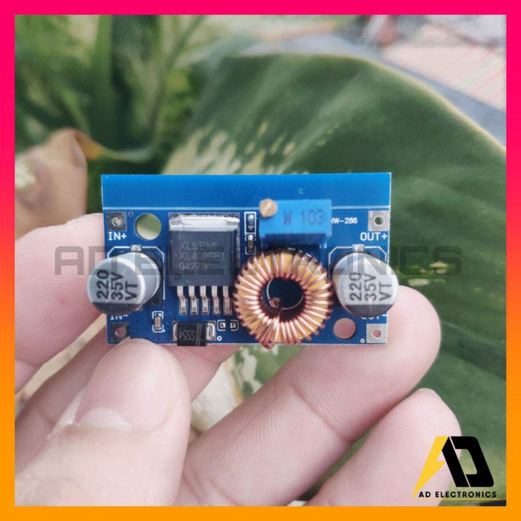 Mạch Hạ Áp XL4005 XL4015 Max 5A  DC- DC, Hạ áp, buck 4V - 35V Xuống 1.2v - 32V