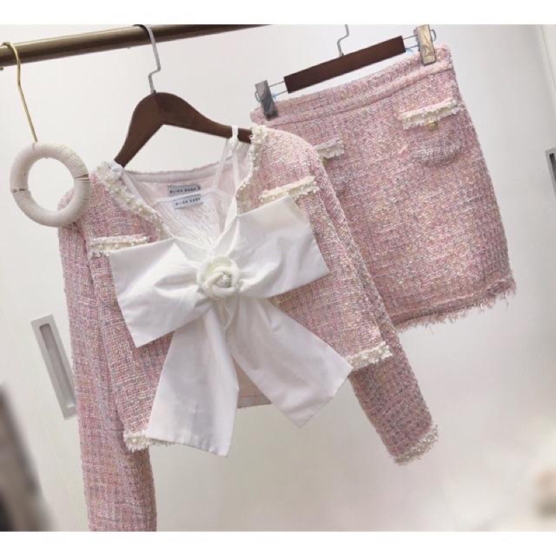 Set dạ 3 món kèm hoa