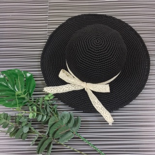 Mũ rộng vành bằng sợi thô