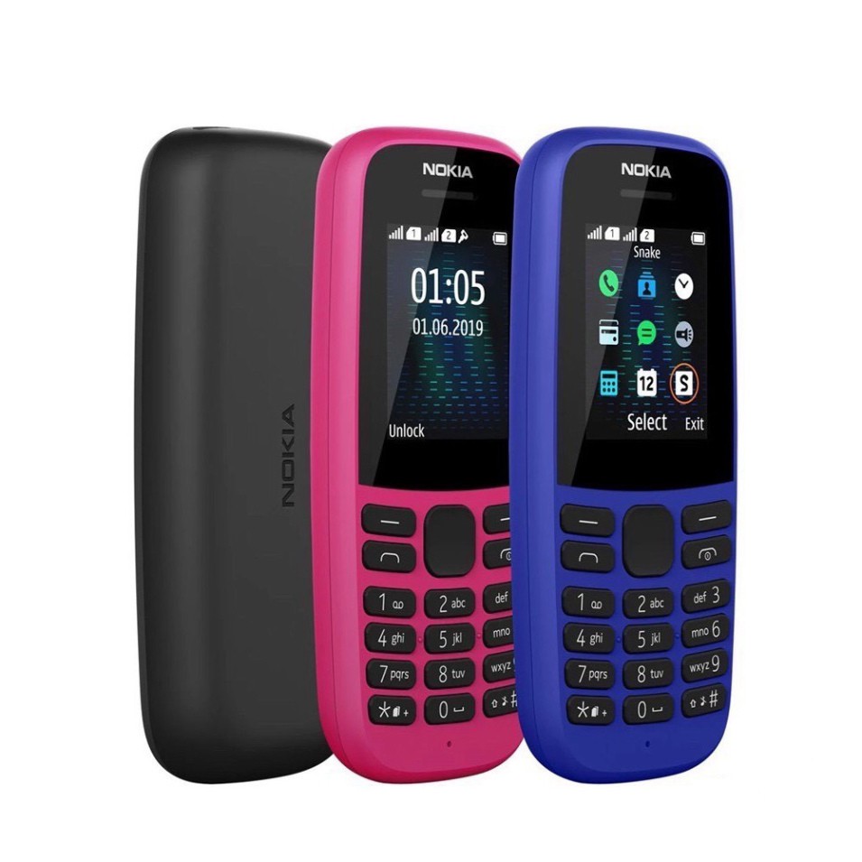 Điện thoại Nokia 105  - 2sim - mới full box