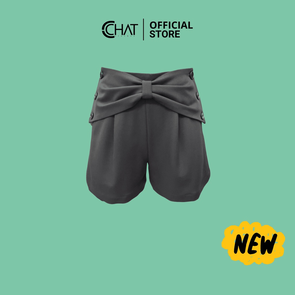 Quần short nơ cài khuy CChat Clothes