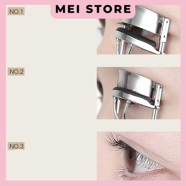 Kẹp Bấm Mi Chuyên Dụng Có Đệm Silicon Siêu Cong