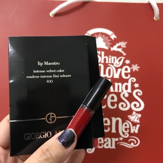 Son kem Giorgio Armani Lip Maestro 400