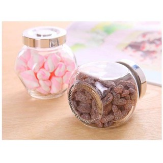 Bộ 10 Hũ Thủy Tinh Đáy Nghiêng 50ML Đựng Thực Phẩm