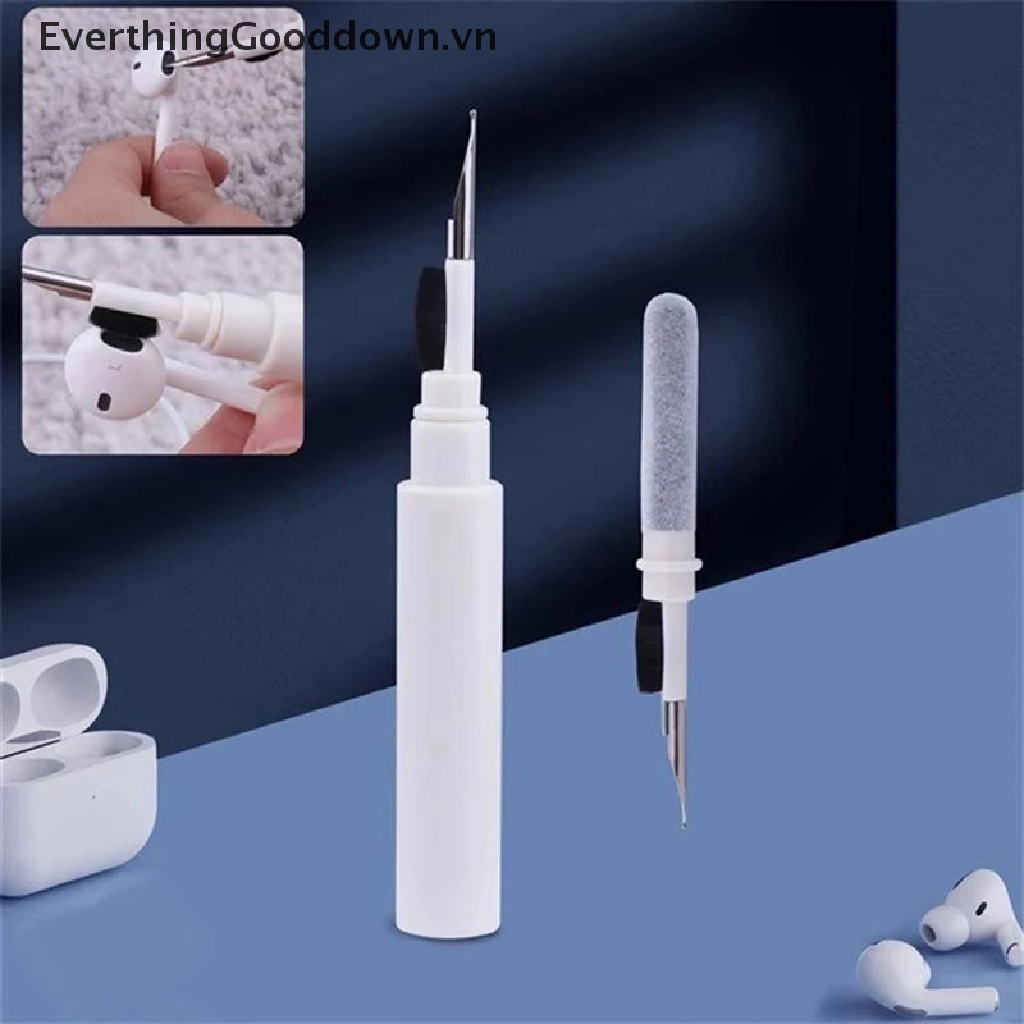 Everthinggooddown Bộ Dụng Cụ Vệ Sinh Tai Nghe Bluetooth Thế Hệ Thứ Hai Kèm Cọ Vệ Sinh Cho Airpods
