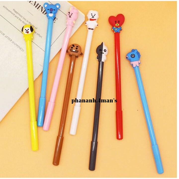 Bút Thần Tượng Cooky, Tata, Chimmy, Shooky Koya