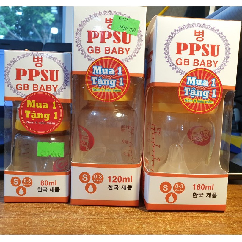 Bình sữa PPSU GB-Baby 80ml