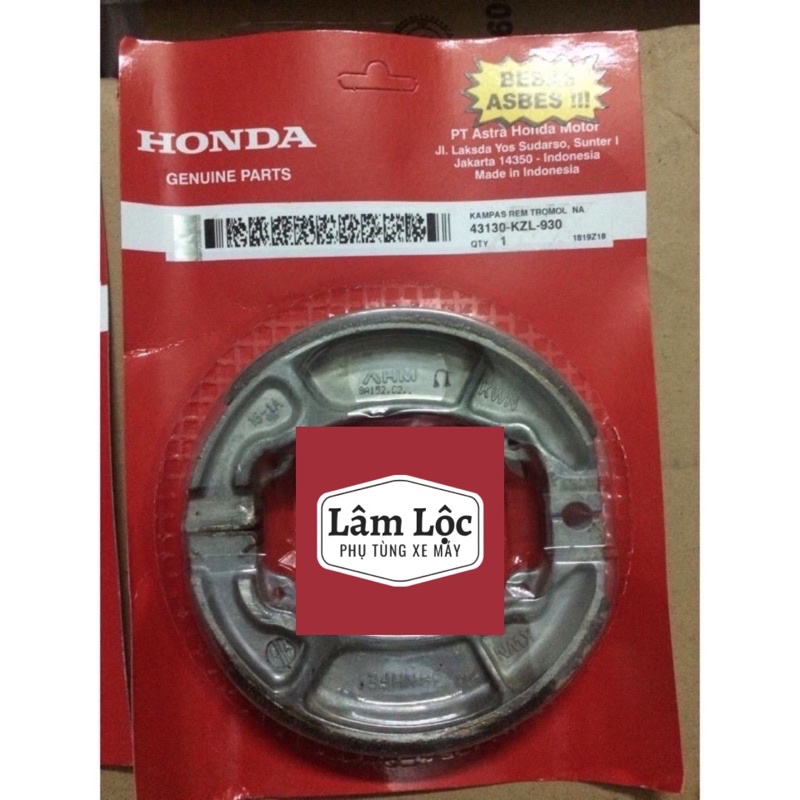 Bố thắng sau vario click scoopy airblade honda chính hãng