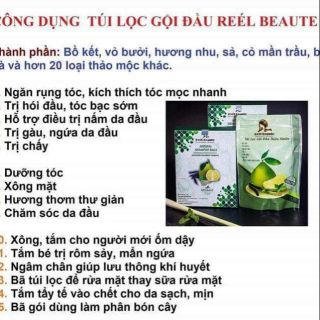 Túi lọc gội đầu kèm xả