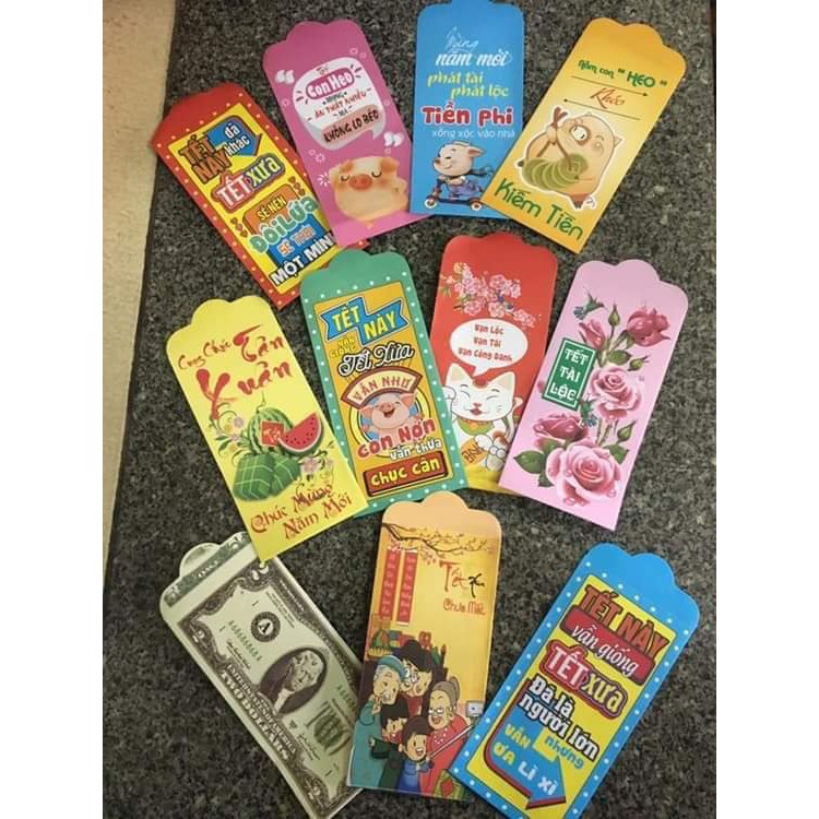 Combo bao lì xì tết 2019