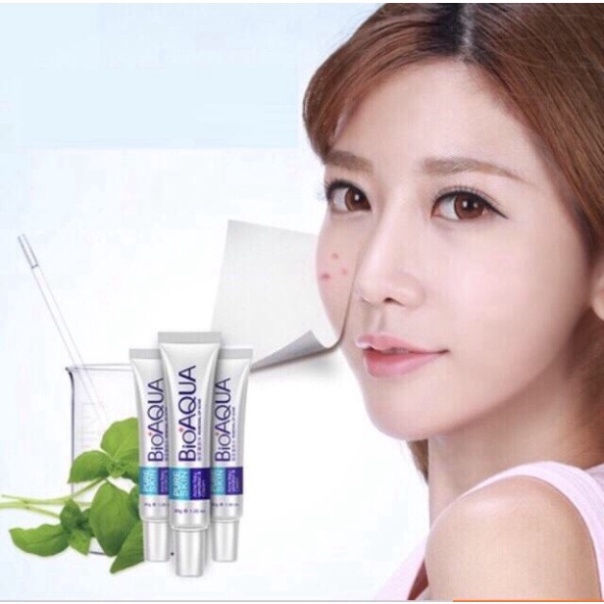 Kem Giảm Mụn 💕𝑭𝒓𝒆𝒆𝒔𝒉𝒊𝒑💕 Kem Mụn Bioaqua Pure Skin Hàng Nội Địa Trung