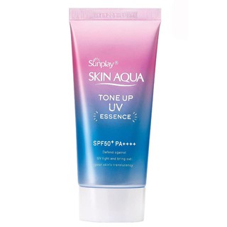 Kem chống nắng dạng sữa Skin Aqua Tone up màu hồng