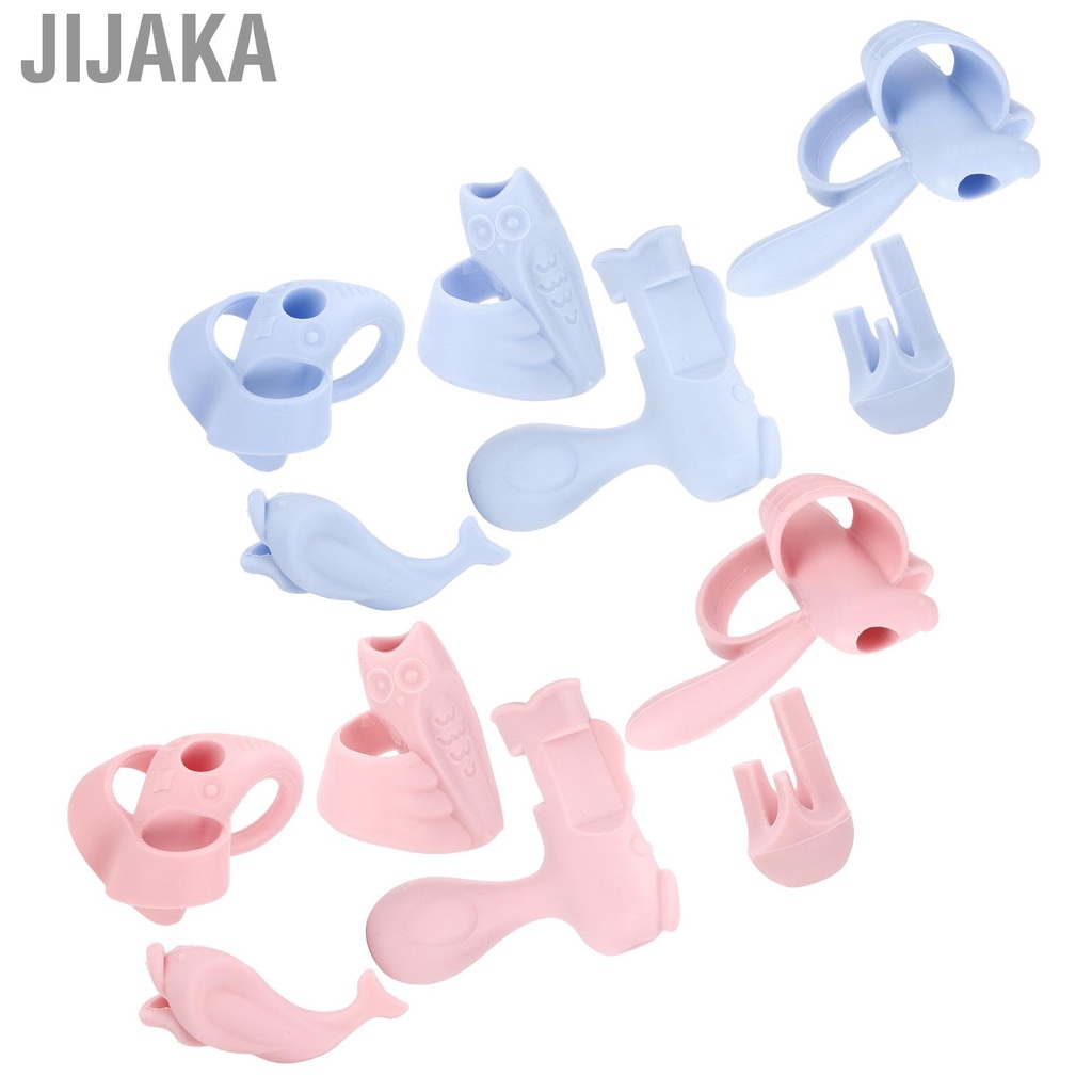 6 cái Mprince Writing Corrector Silicone Tư thế viết tay Trẻ em Chỉnh sửa Đào tạo Grip Pen