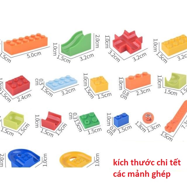 Đồ Chơi Lego Bộ Xếp Hình Trí Tuệ Thông Minh Lắp Ráp Cầu Trượt Thả Bi 336 Chi Tiết Sáng Tạo Cho Bé annhienstore