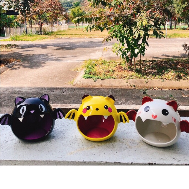 ngủ sứ cho hamster, nhím, sóc (size to) hình pikachu, mèo thiên thần, mèo ác ma