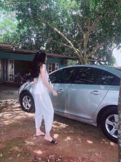 Set lụa trống lưng 2 dây