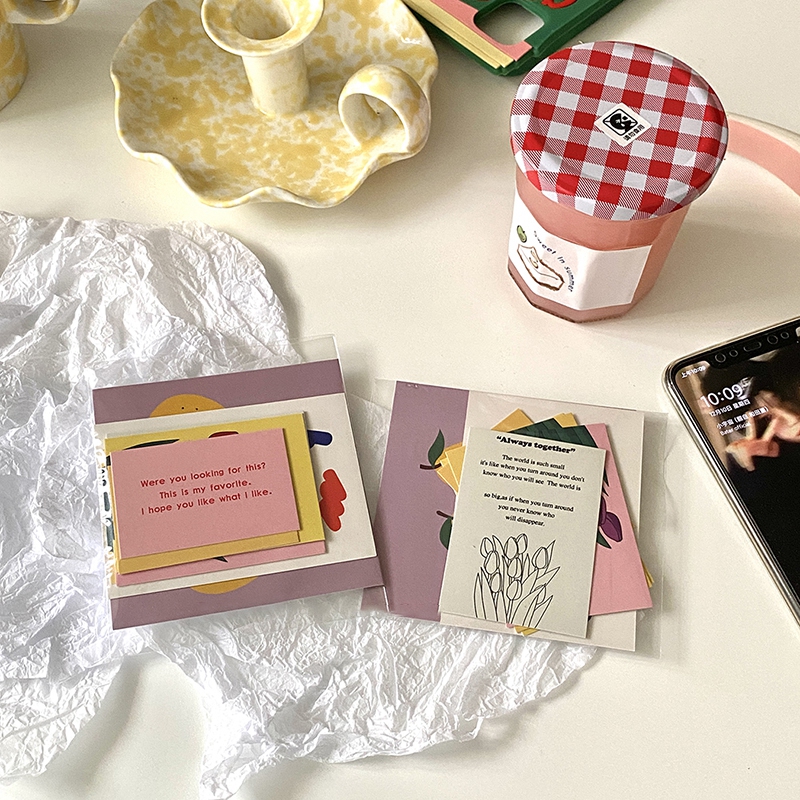 Set 8 Tấm Giấy In Hình Hoa Tulip Dán Tường Trang Trí Tươi Tắn Dễ Thương