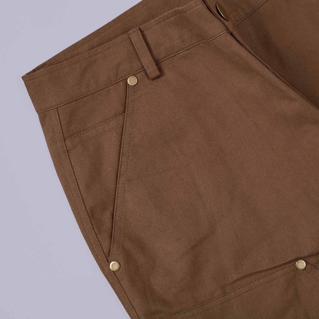 Quần Double Knees Pants Gori - Màu Nâu
