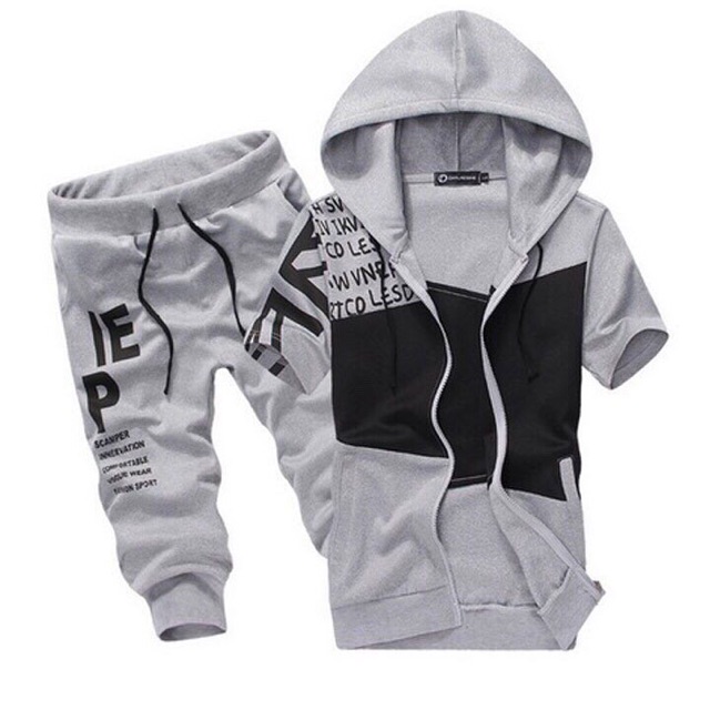 Bộ đồ nam thời trang thể thao có nón IEP